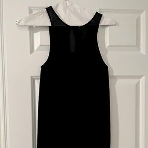 Black, BCBGeneration, body con, size M/L cocktail dress.